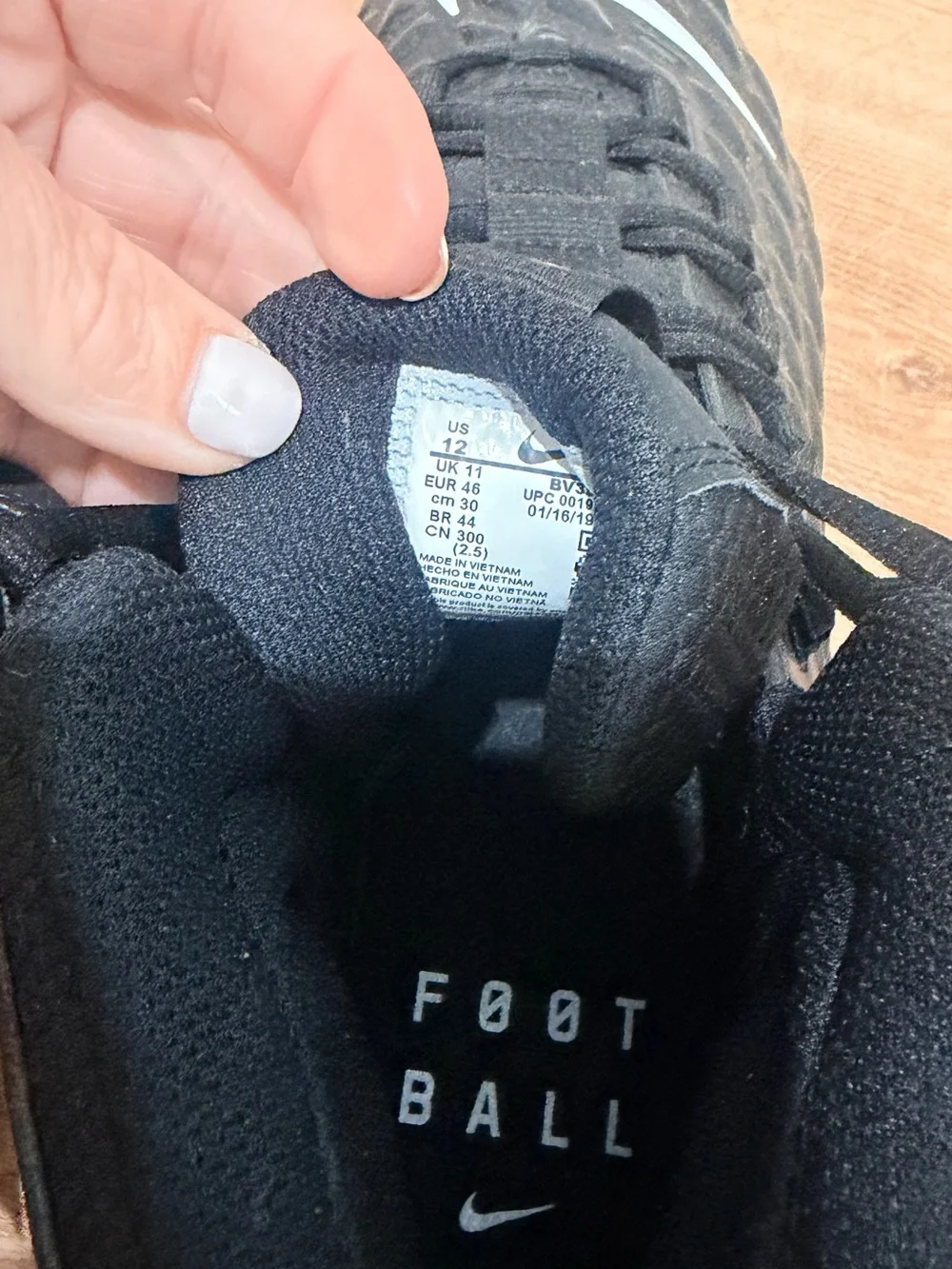 Nike black high